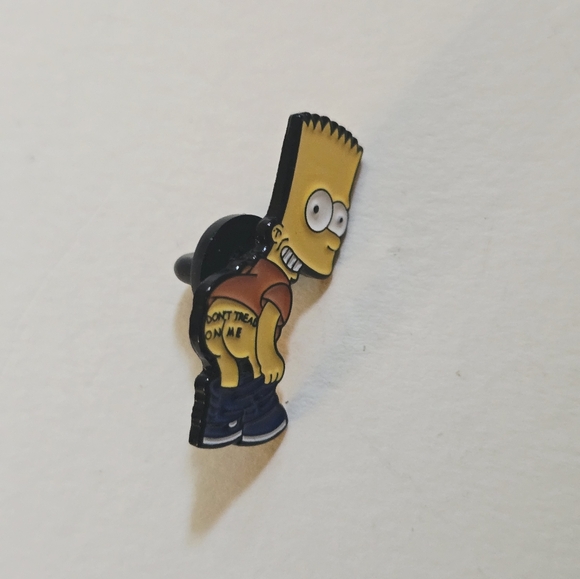 Bart Simpson Enamel Pin - Picture 2 of 4